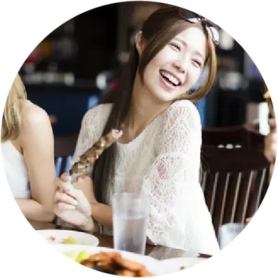 食事を楽しむイメージ